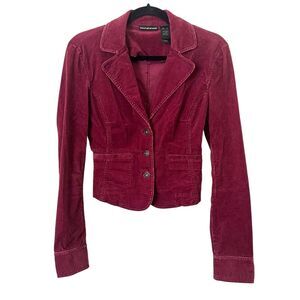 DKNY JEANS Vintage‎ Corduroy Fitted Jacket Small